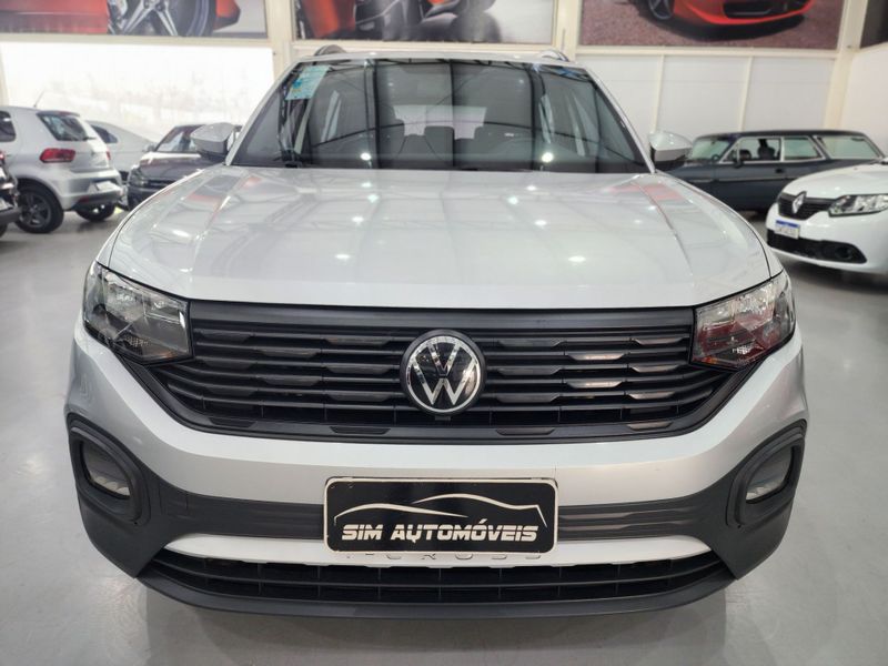 Volkswagen T-cross Sense 200 Tsi 1.0 2022/2023 SIM AUTOMÓVEIS ROLANTE / Carros no Vale