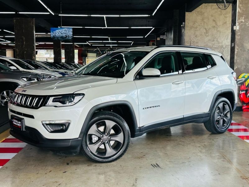 JEEP COMPASS 2.0 16V FLEX LONGITUDE AUTOMÁTICO 2018/2018 CASTELLAN E TOMAZONI MOTORS CAXIAS DO SUL / Carros no Vale