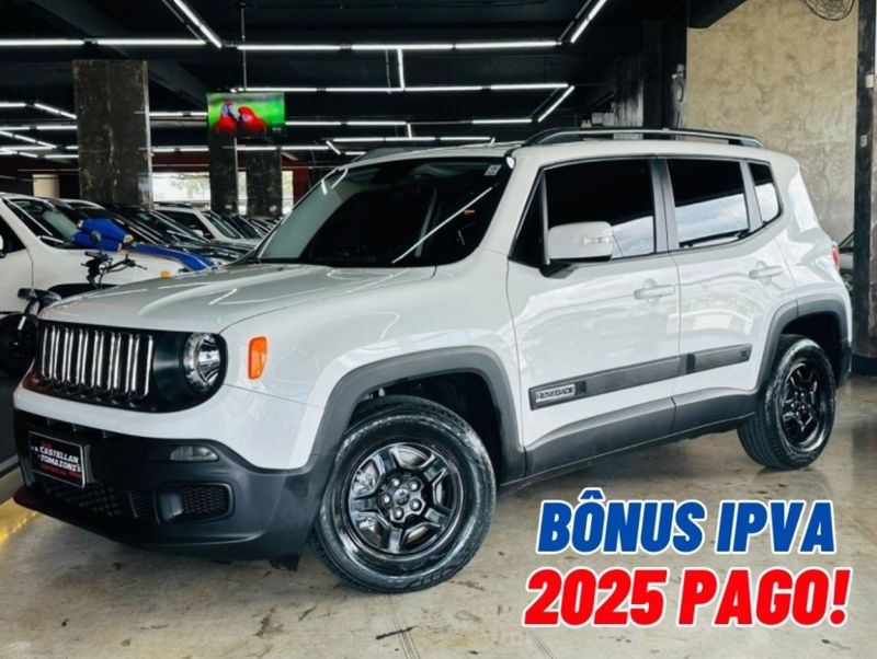 JEEP RENEGADE 1.8 16V FLEX 4P AUTOMÁTICO 2016/2016 CASTELLAN E TOMAZONI MOTORS CAXIAS DO SUL / Carros no Vale