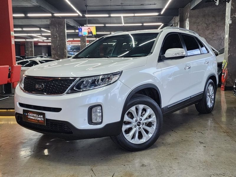 KIA SORENTO 2.4 S.263 4X2 16V GASOLINA 4P AUTOMÁTICO 2013/2014 CASTELLAN E TOMAZONI MOTORS CAXIAS DO SUL / Carros no Vale