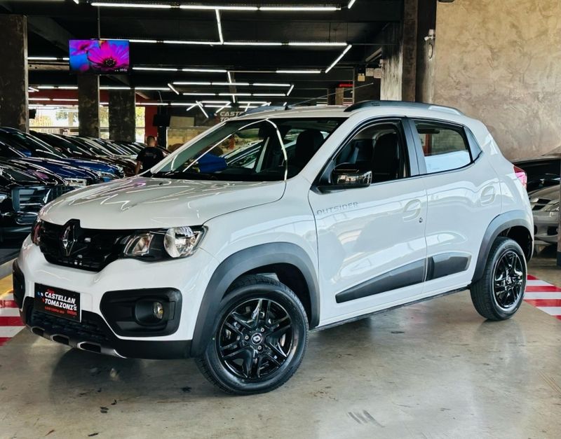 Renault KWID 1.0 12V SCE FLEX OUTSIDER MANUAL 2019/2020 CASTELLAN E TOMAZONI MOTORS CAXIAS DO SUL / Carros no Vale