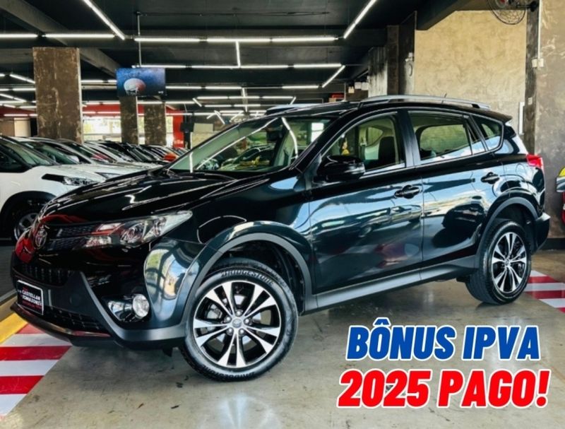 Toyota RAV4 2.5 4X4 16V GASOLINA 4P AUTOMÁTICO 2015/2015 CASTELLAN E TOMAZONI MOTORS CAXIAS DO SUL / Carros no Vale