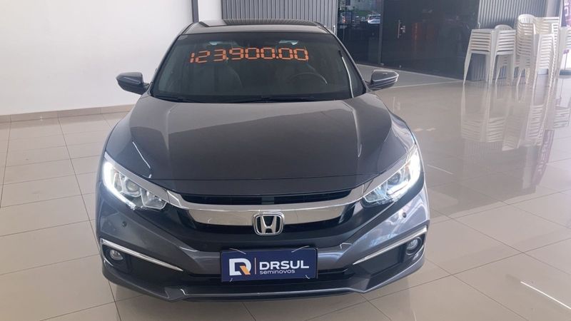 Honda CIVIC 2.0 16V FLEXONE EXL 4P CVT 2020/2020 DRSUL SEMINOVOS CAXIAS DO SUL – LAJEADO – SANTA CRUZ DO SUL / Carros no Vale