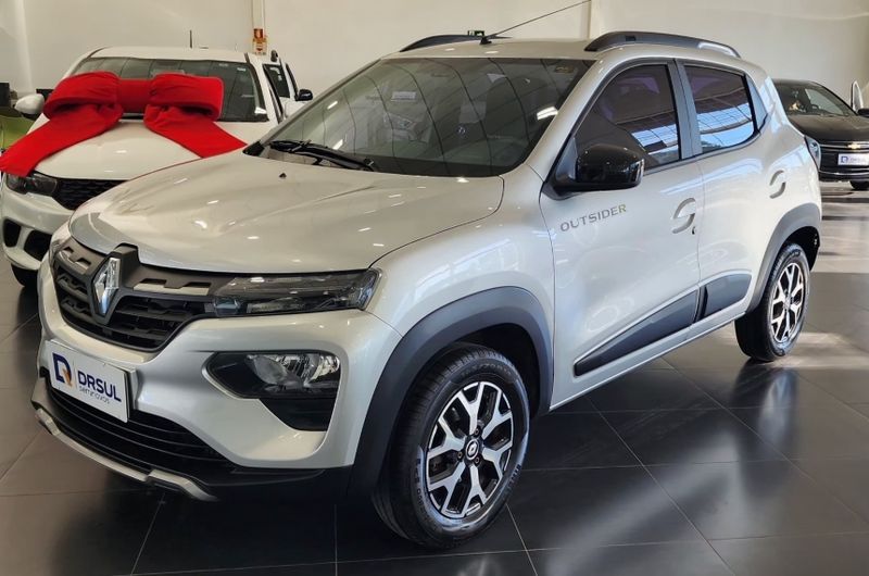 Renault KWID 1.0 12V SCE FLEX OUTSIDER MANUAL 2022/2023 DRSUL SEMINOVOS CAXIAS DO SUL – LAJEADO – SANTA CRUZ DO SUL / Carros no Vale
