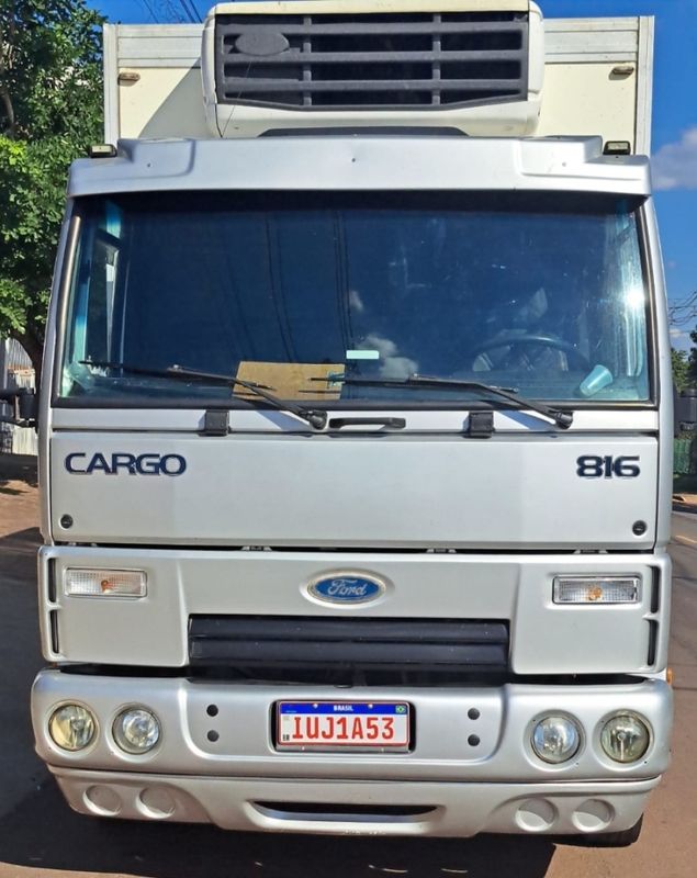 Ford Cargo 816 E Turbo Câmara Fria 2013/2013 CAMINHÕES & CAMIONETAS PASSO FUNDO / Carros no Vale