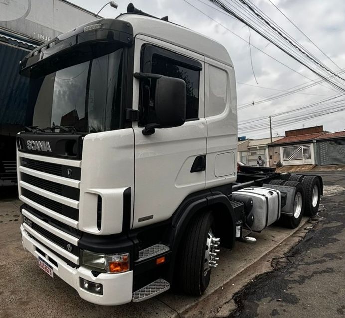 Scania R 164 R-164 GA 480 6×4 NZ 2p 2007/2007 CAMINHÕES & CAMIONETAS PASSO FUNDO / Carros no Vale