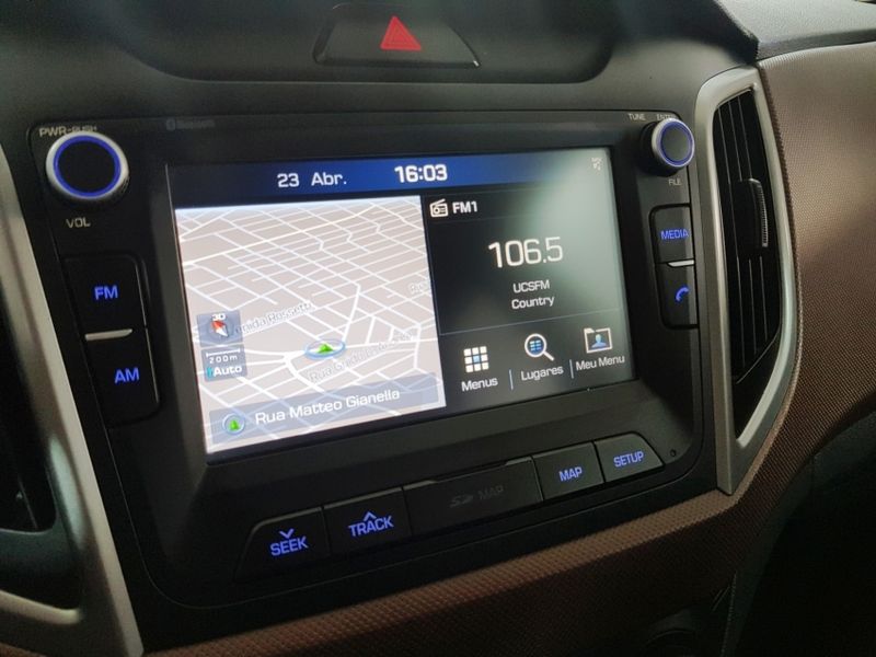 Hyundai CRETA 2.0 16V FLEX PRESTIGE AUTOMÁTICO 2017/2018 ADVANT AUTOMÓVEIS CAXIAS DO SUL / Carros no Vale