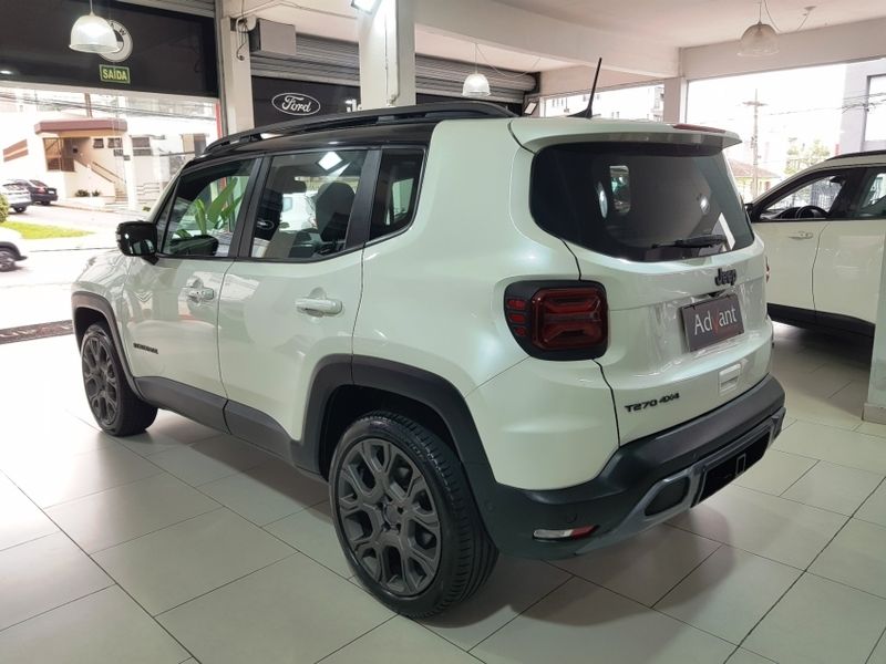 JEEP RENEGADE 1.3 T270 TURBO FLEX S 4X4 AT9 2022/2022 ADVANT AUTOMÓVEIS CAXIAS DO SUL / Carros no Vale