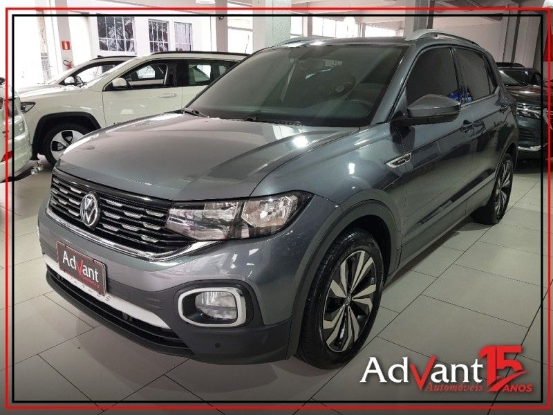 Volkswagen T-CROSS 1.4 250 TSI TOTAL FLEX HIGHLINE AUTOMÁTICO 2021/2022 ADVANT AUTOMÓVEIS CAXIAS DO SUL / Carros no Vale
