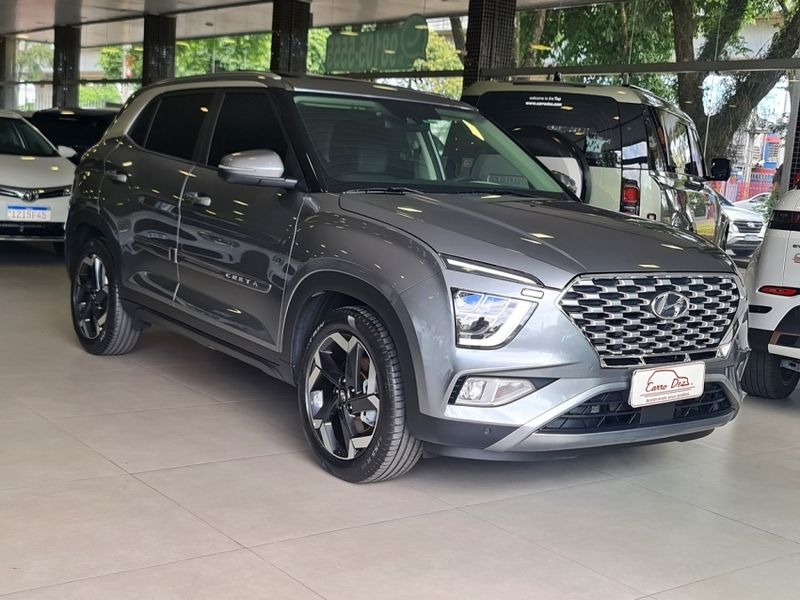Hyundai CRETA 2.0 FLEX ULTIMATE AUTOMÁTICO 2023/2024 CARRO DEZ NOVO HAMBURGO / Carros no Vale