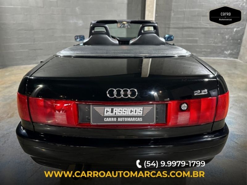 Audi 80 2.8 E CABRIOLET V6 GASOLINA 2P AUTOMÁTICO 1995/1995 CARRO AUTOMARCAS CAXIAS DO SUL / Carros no Vale