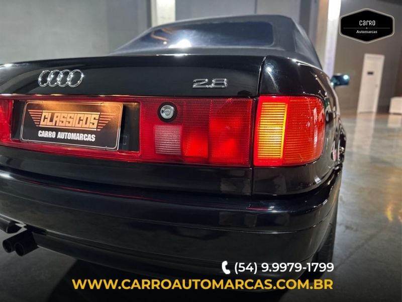 Audi 80 2.8 E CABRIOLET V6 GASOLINA 2P AUTOMÁTICO 1995/1995 CARRO AUTOMARCAS CAXIAS DO SUL / Carros no Vale
