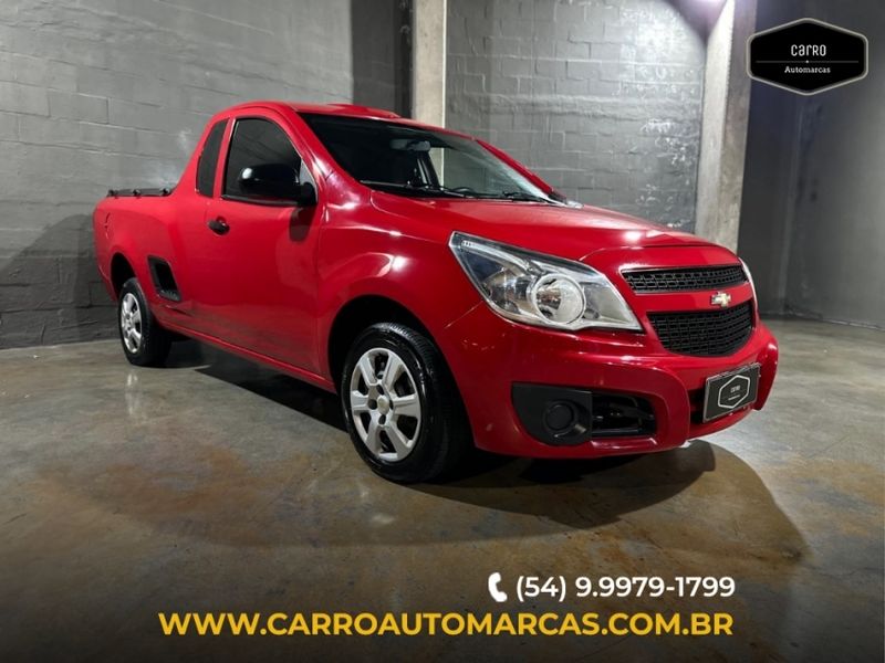 Chevrolet MONTANA 1.4 MPFI LS CS 8V FLEX 2P MANUAL 2014/2015 CARRO AUTOMARCAS CAXIAS DO SUL / Carros no Vale
