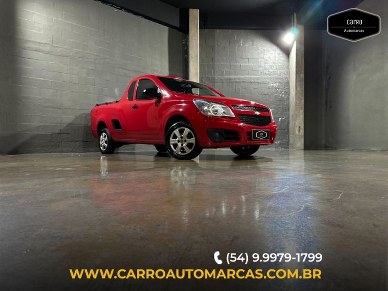 Chevrolet MONTANA 1.4 MPFI LS CS 8V FLEX 2P MANUAL 2014/2015 CARRO AUTOMARCAS CAXIAS DO SUL / Carros no Vale
