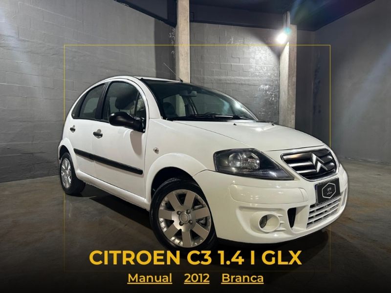 Citroen C3 1.4 I GLX 8V FLEX 4P MANUAL 2011/2012 CARRO AUTOMARCAS CAXIAS DO SUL / Carros no Vale