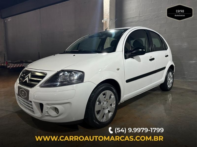 Citroen C3 1.4 I GLX 8V FLEX 4P MANUAL 2011/2012 CARRO AUTOMARCAS CAXIAS DO SUL / Carros no Vale