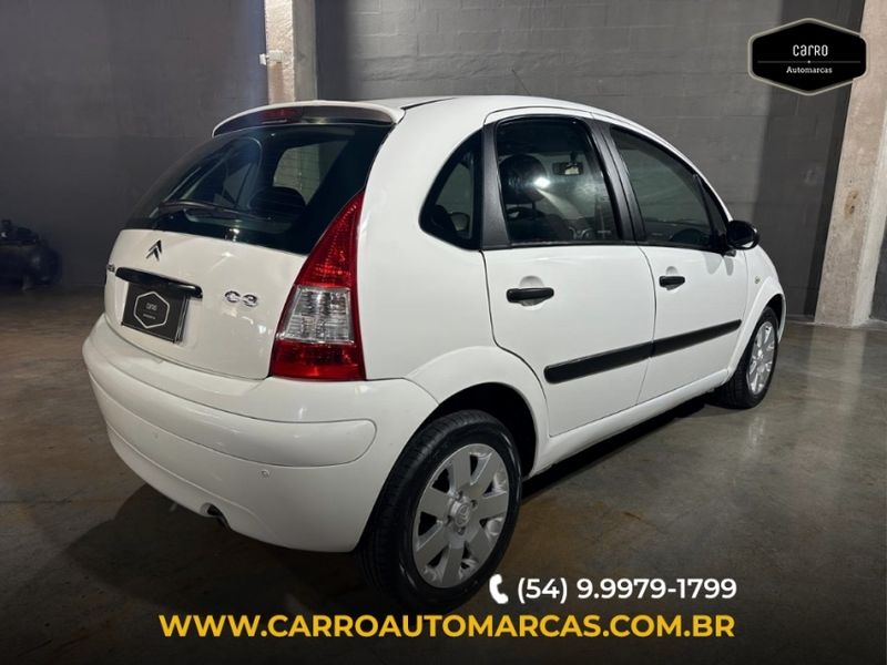 Citroen C3 1.4 I GLX 8V FLEX 4P MANUAL 2011/2012 CARRO AUTOMARCAS CAXIAS DO SUL / Carros no Vale