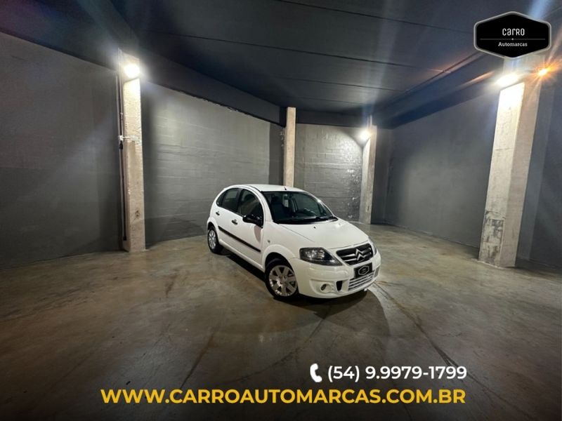 Citroen C3 1.4 I GLX 8V FLEX 4P MANUAL 2011/2012 CARRO AUTOMARCAS CAXIAS DO SUL / Carros no Vale