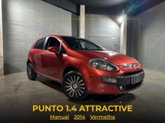 Fiat PUNTO 1.4 ATTRACTIVE 8V FLEX 4P MANUAL 2013/2014 CARRO AUTOMARCAS CAXIAS DO SUL / Carros no Vale