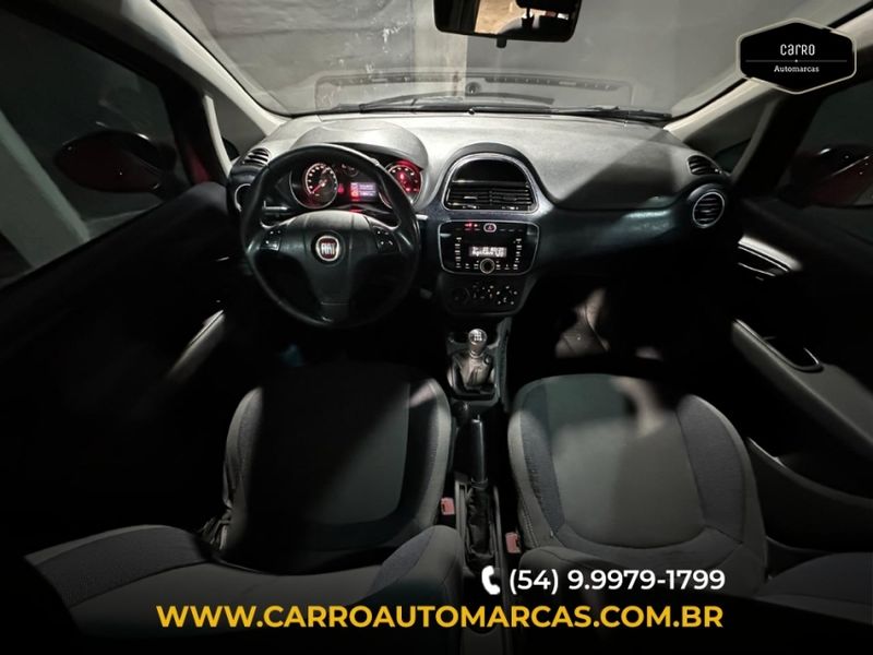 Fiat PUNTO 1.4 ATTRACTIVE 8V FLEX 4P MANUAL 2013/2014 CARRO AUTOMARCAS CAXIAS DO SUL / Carros no Vale
