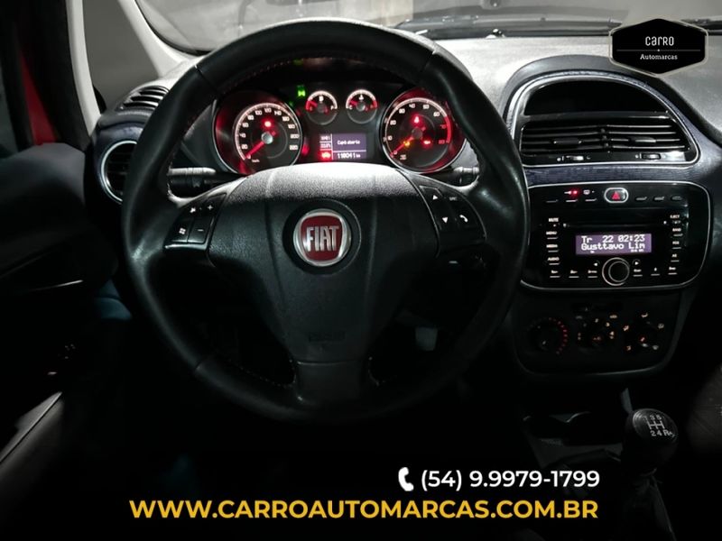 Fiat PUNTO 1.4 ATTRACTIVE 8V FLEX 4P MANUAL 2013/2014 CARRO AUTOMARCAS CAXIAS DO SUL / Carros no Vale