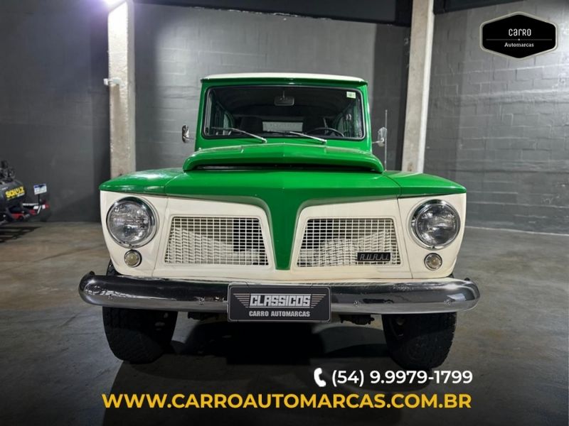 Ford RURAL 2.6 4X4 6 CILINDROS 12V GASOLINA 2P MANUAL 1972/1972 CARRO AUTOMARCAS CAXIAS DO SUL / Carros no Vale