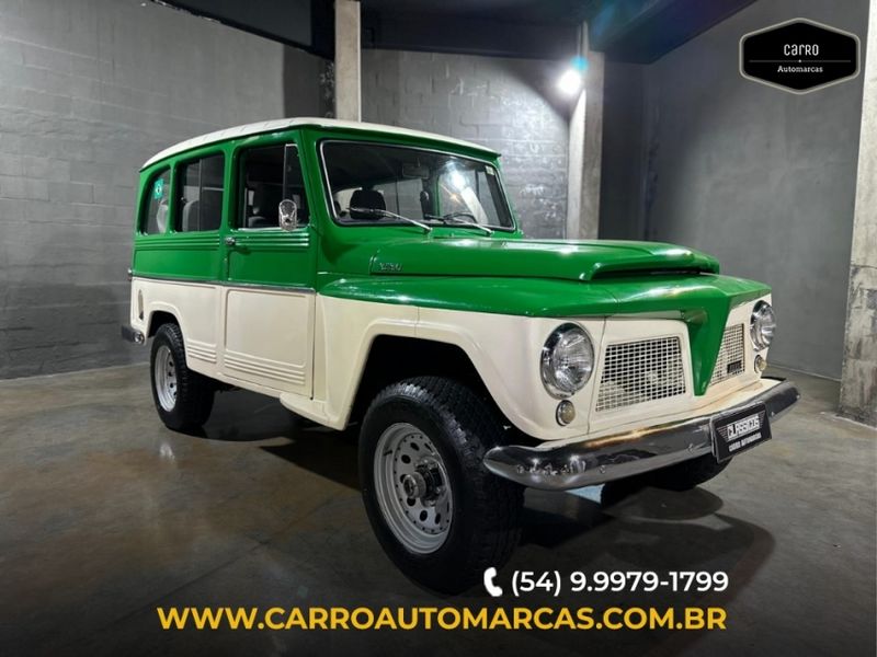 Ford RURAL 2.6 4X4 6 CILINDROS 12V GASOLINA 2P MANUAL 1972/1972 CARRO AUTOMARCAS CAXIAS DO SUL / Carros no Vale