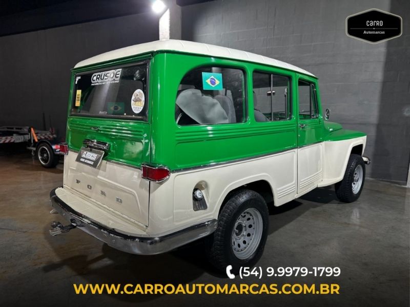 Ford RURAL 2.6 4X4 6 CILINDROS 12V GASOLINA 2P MANUAL 1972/1972 CARRO AUTOMARCAS CAXIAS DO SUL / Carros no Vale