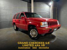 JEEP GRAND CHEROKEE 5.2 LIMITED 4X4 V8 16V GASOLINA 4P AUTOMÁTICO 1993/1993 CARRO AUTOMARCAS CAXIAS DO SUL / Carros no Vale