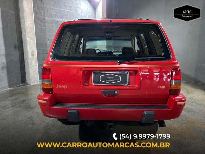 JEEP GRAND CHEROKEE 5.2 LIMITED 4X4 V8 16V GASOLINA 4P AUTOMÁTICO 1993/1993 CARRO AUTOMARCAS CAXIAS DO SUL / Carros no Vale