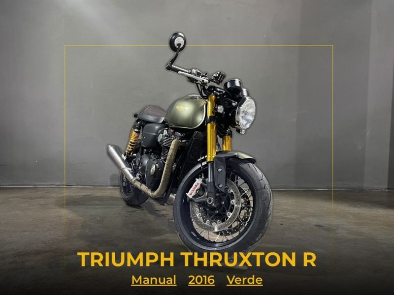 Triumph Thruxton R 2016/2016 CARRO AUTOMARCAS CAXIAS DO SUL / Carros no Vale