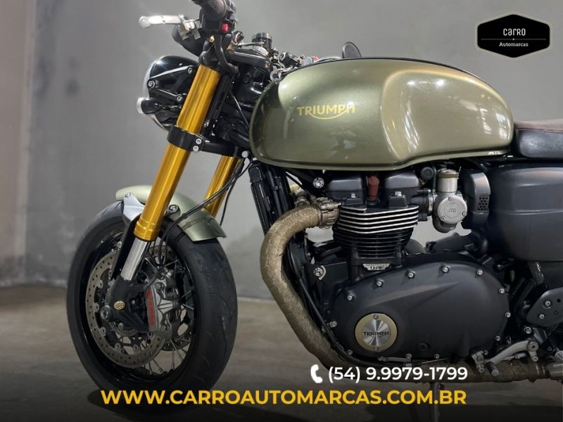 Triumph Thruxton R 2016/2016 CARRO AUTOMARCAS CAXIAS DO SUL / Carros no Vale