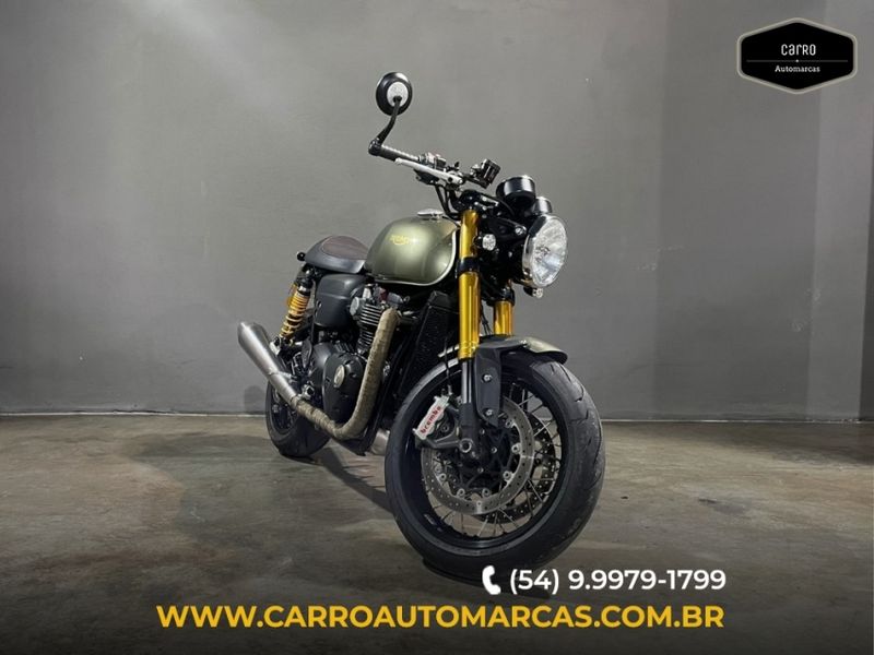 Triumph Thruxton R 2016/2016 CARRO AUTOMARCAS CAXIAS DO SUL / Carros no Vale