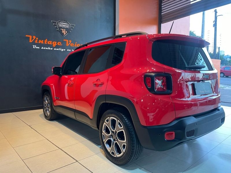 JEEP RENEGADE 1.8 16V FLEX LONGITUDE 4P AUTOMÁTICO 2015/2016 VINTAGE VEÍCULOS CAXIAS DO SUL / Carros no Vale