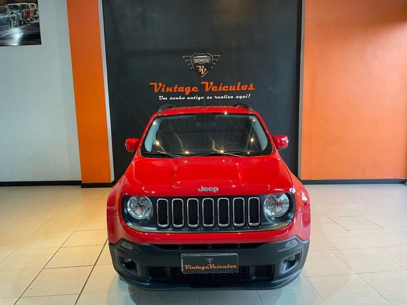 JEEP RENEGADE 1.8 16V FLEX LONGITUDE 4P AUTOMÁTICO 2015/2016 VINTAGE VEÍCULOS CAXIAS DO SUL / Carros no Vale