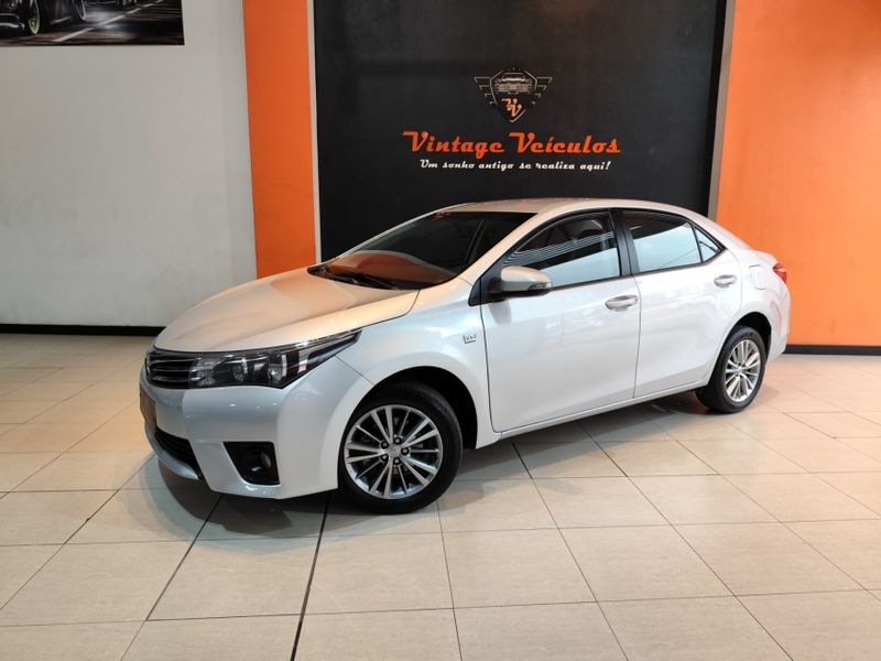Toyota COROLLA 2.0 XEI 16V FLEX 4P AUTOMÁTICO 2014/2015 VINTAGE VEÍCULOS CAXIAS DO SUL / Carros no Vale