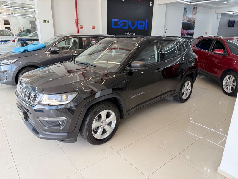 Jeep Compass 2.0 16v Sport 2017/2017 COVEL VEICULOS ENCANTADO / Carros no Vale