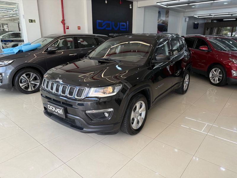 Jeep Compass 2.0 16v Sport 2017/2017 COVEL VEICULOS ENCANTADO / Carros no Vale