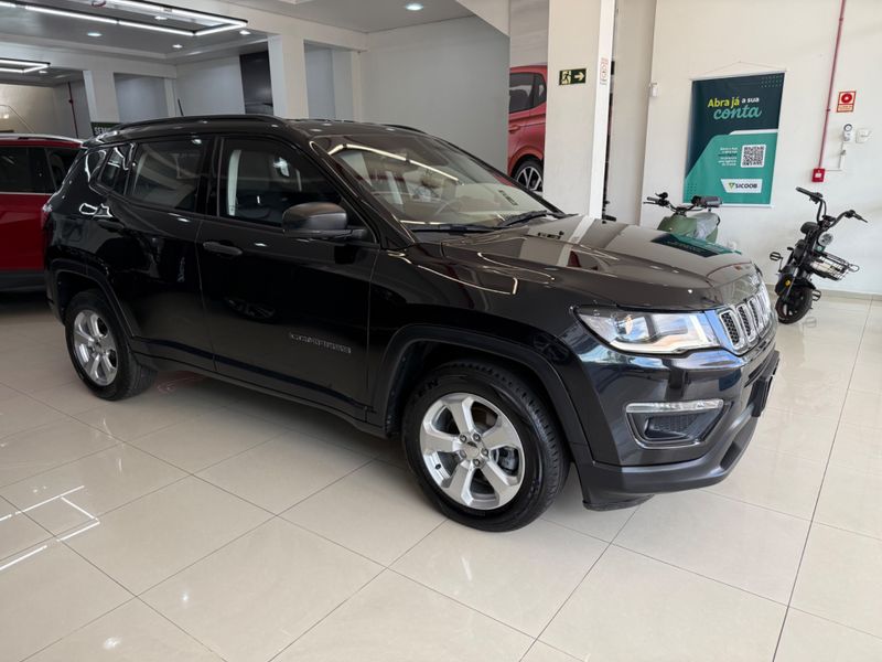 Jeep Compass 2.0 16v Sport 2017/2017 COVEL VEICULOS ENCANTADO / Carros no Vale
