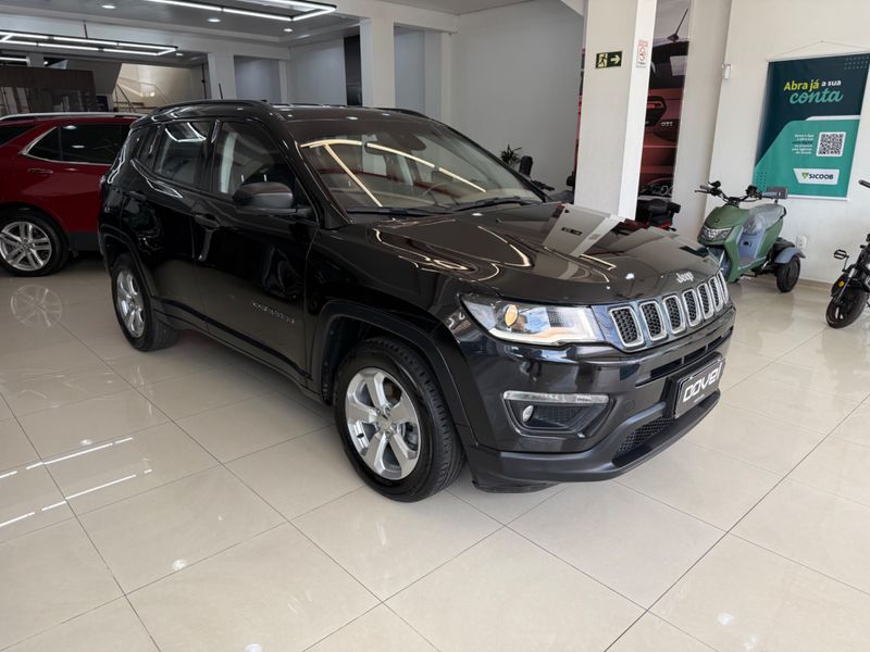 Jeep Compass 2.0 16v Sport 2017/2017 COVEL VEICULOS ENCANTADO / Carros no Vale