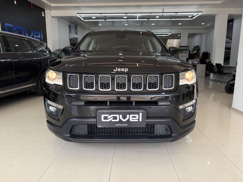 Jeep Compass 2.0 16v Sport 2017/2017 COVEL VEICULOS ENCANTADO / Carros no Vale