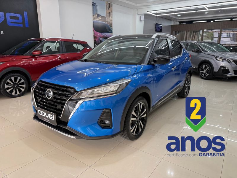 Nissan Kicks Exclusive 1.6 16v 2021/2022 COVEL VEICULOS ENCANTADO / Carros no Vale
