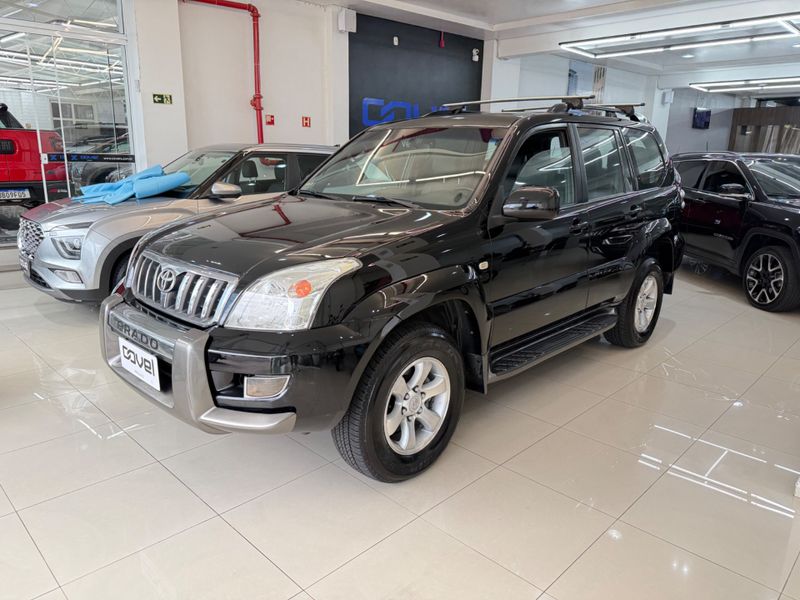 Toyota Land Cruiser Prado 4×4 2007/2008 COVEL VEICULOS ENCANTADO / Carros no Vale