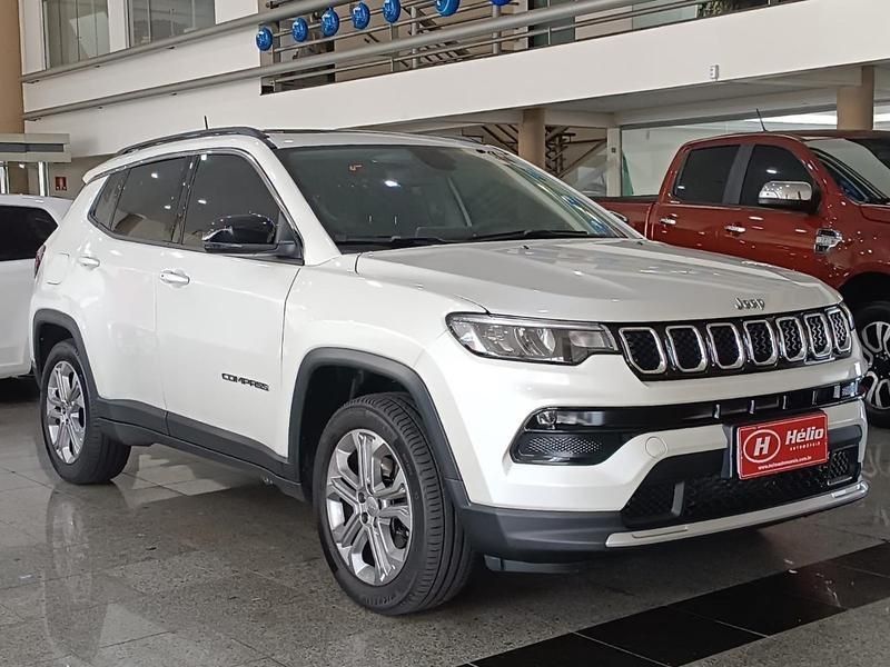 Jeep COMPASS LONGITUDE 1.3 TB 2022 HÉLIO AUTOMÓVEIS LAJEADO / Carros no Vale