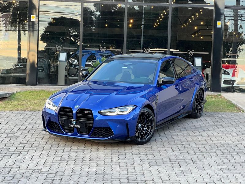 BMW M3 Competition M 3.0 Bi-TB 510cv 2022/2022 CONCEPT MOTORS PASSO FUNDO / Carros no Vale