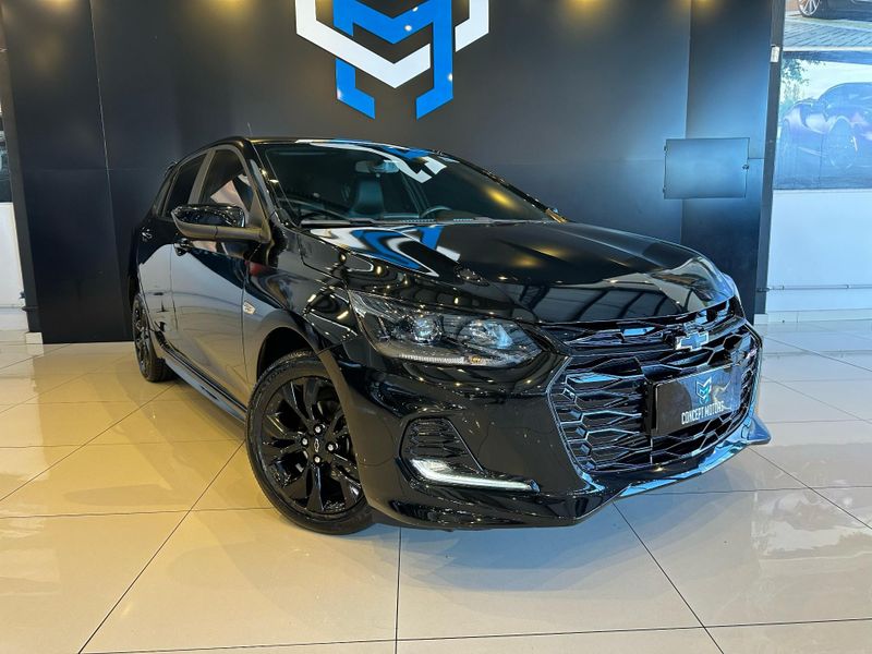 Chevrolet Onix HATCH RS 1.0 TB 12V Flex 5p Aut. 2023/2024 CONCEPT MOTORS PASSO FUNDO / Carros no Vale