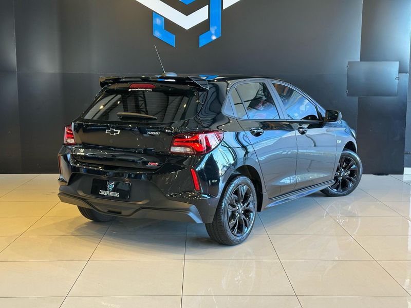 Chevrolet Onix HATCH RS 1.0 TB 12V Flex 5p Aut. 2023/2024 CONCEPT MOTORS PASSO FUNDO / Carros no Vale