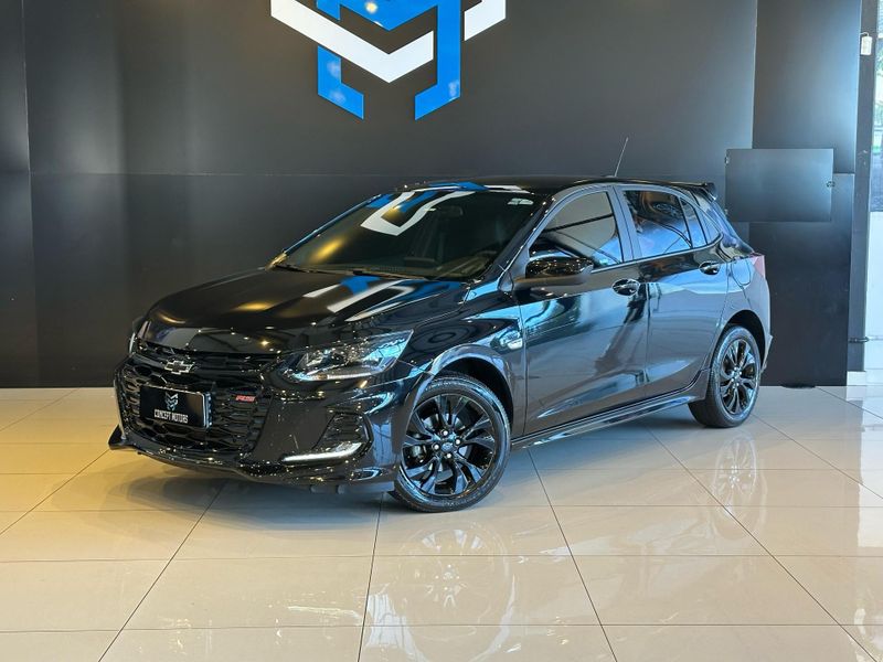 Chevrolet Onix HATCH RS 1.0 TB 12V Flex 5p Aut. 2023/2024 CONCEPT MOTORS PASSO FUNDO / Carros no Vale