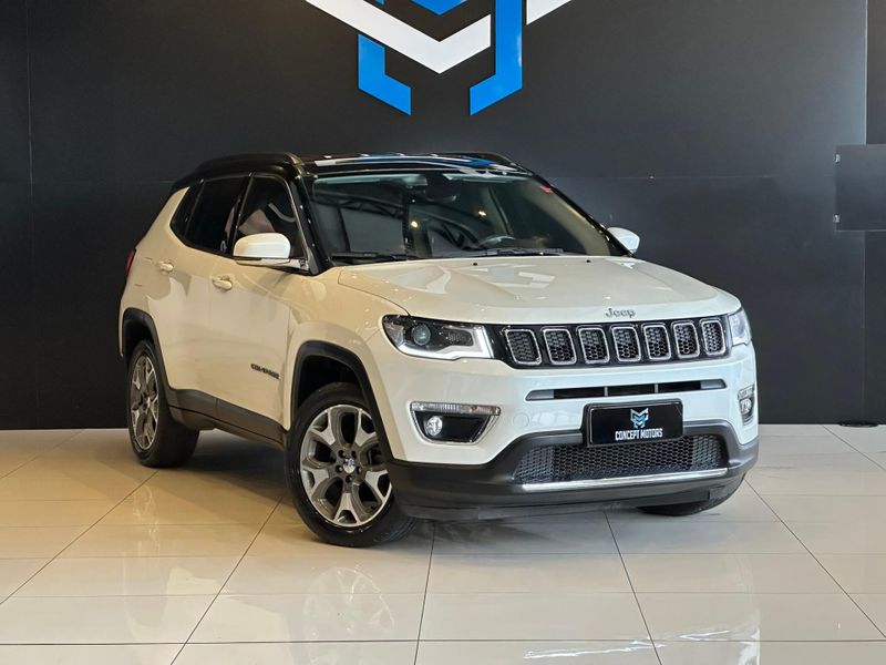 Jeep Compass LIMITED 2.0 4×2 Flex 16V Aut. 2017/2018 CONCEPT MOTORS PASSO FUNDO / Carros no Vale