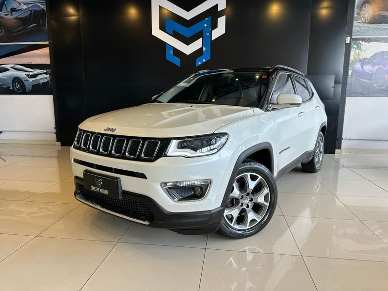 Jeep Compass LIMITED 2.0 4×2 Flex 16V Aut. 2017/2018 CONCEPT MOTORS PASSO FUNDO / Carros no Vale